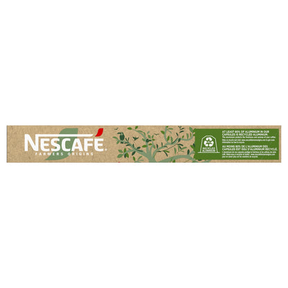 Café Capsules Lungo Intensité 8 Brazil Compatible Nespresso NESCAFE FARMERS ORIGINS 