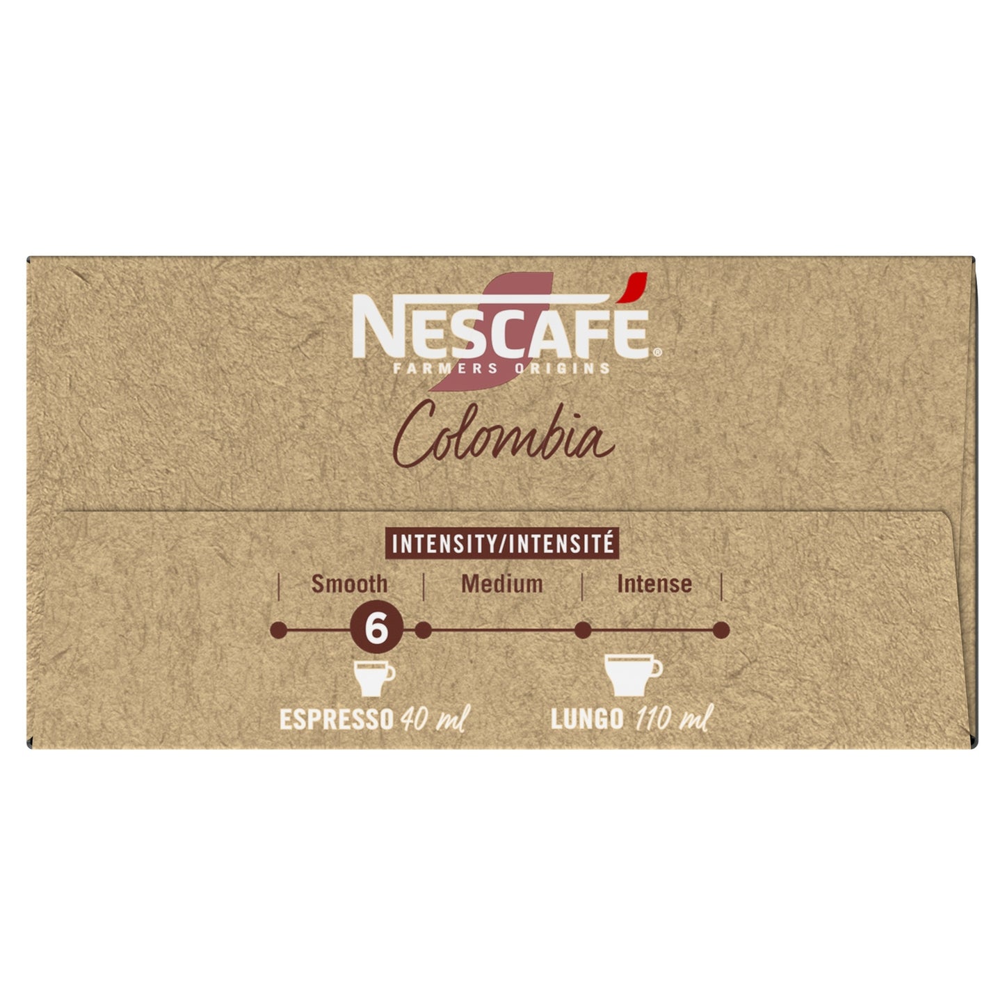 Café Capsules Espresso Intensité 6 Colombia Compatible Nespresso NESCAFE FARMERS ORIGINS 