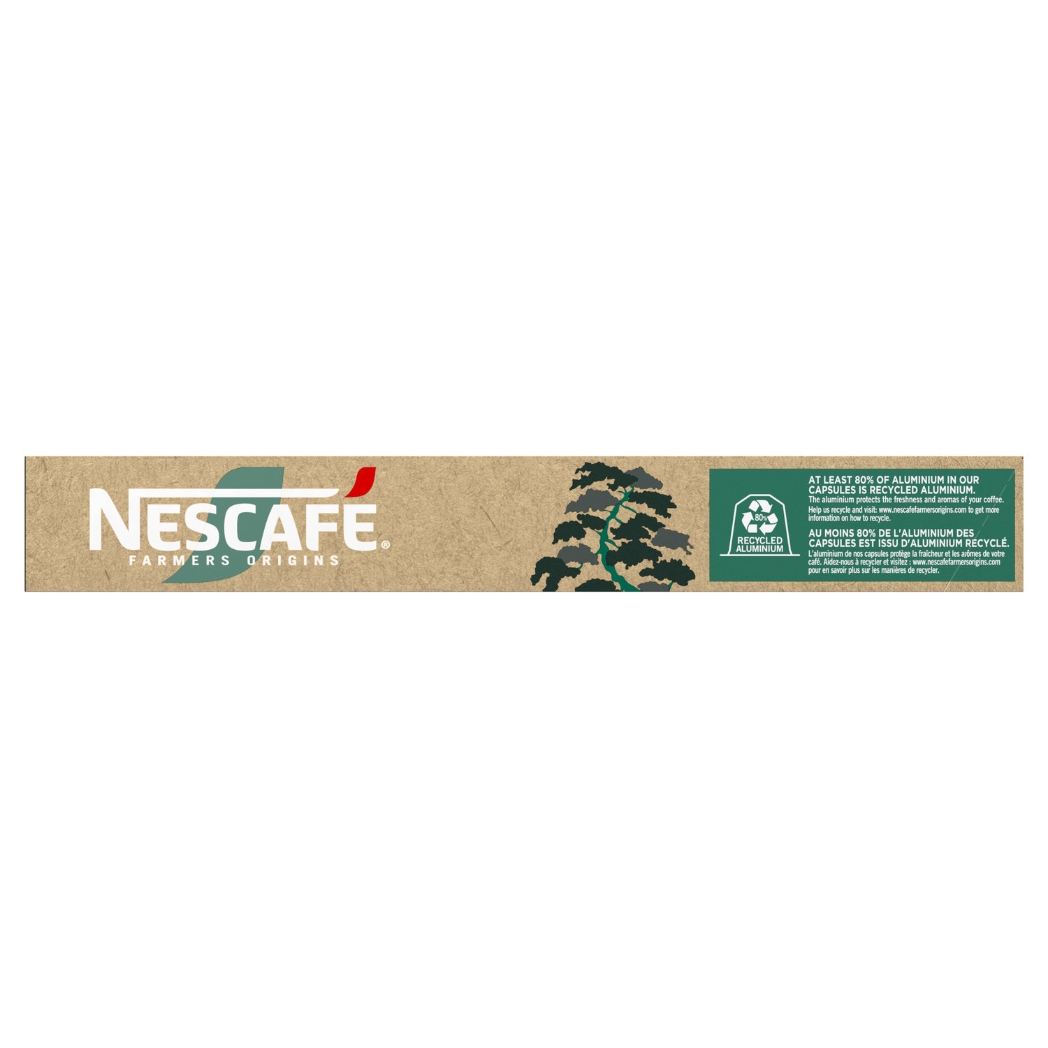 Café Capsules Espresso Intensité 12 South Asia Compatible Nespresso NESCAFE FARMERS ORIGINS 