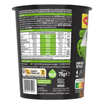 Nouilles Asiatiques Poulet Teriyaki MAGGI