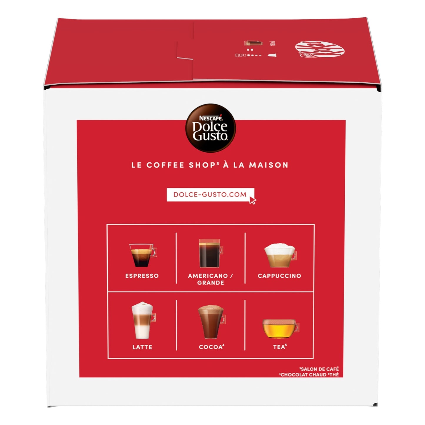Chocolat Chaud Capsules Latte KitKat Compatible Dolce Gusto NESCAFE DOLCE GUSTO 