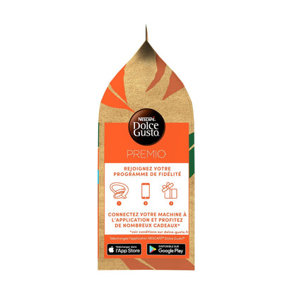 Café Dosettes Lungo Décaféiné Intensité 6 NESCAFE DOLCE GUSTO NEO