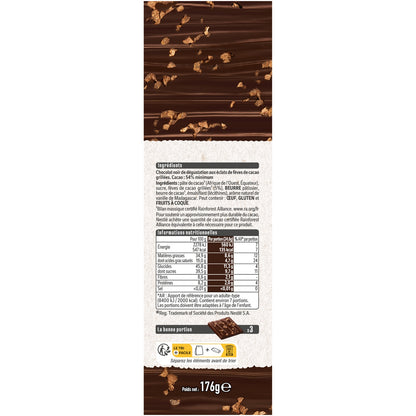 NESTLE Dark Chocolate Squares with Cocoa Bean Nuggets
