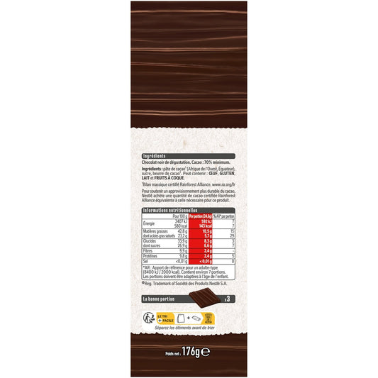 NESTLE 70% Dark Chocolate Squares