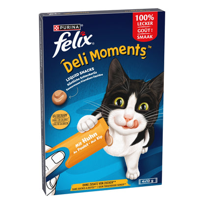 FELIX Liquid Chicken Adult Cat Treats