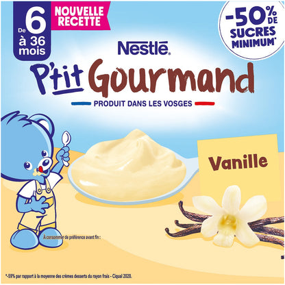 Dessert Bébé Vanille NESTLE