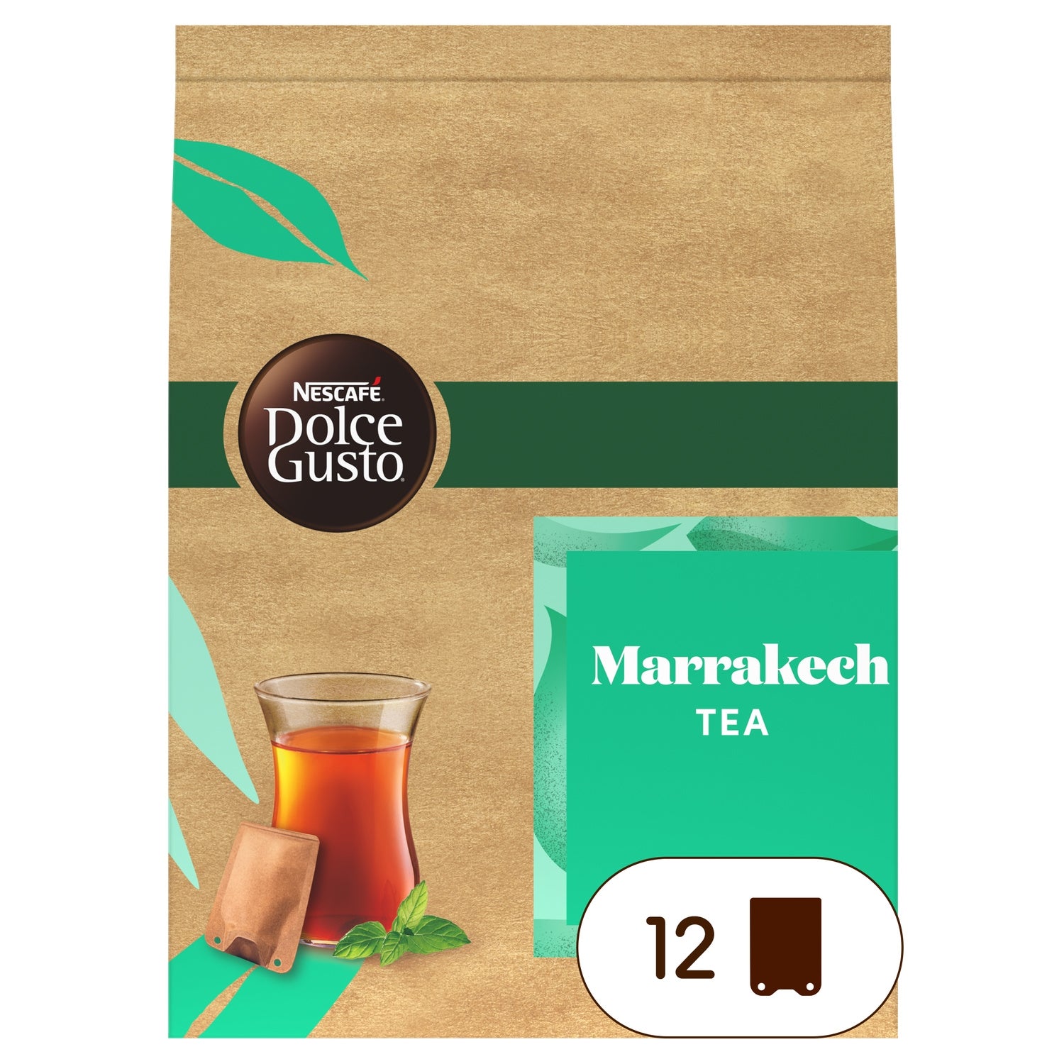 Thé Vert Capsules Marrakech Tea Compatible Dolce Gusto Neo NESCAFE DOLCE GUSTO NEO 