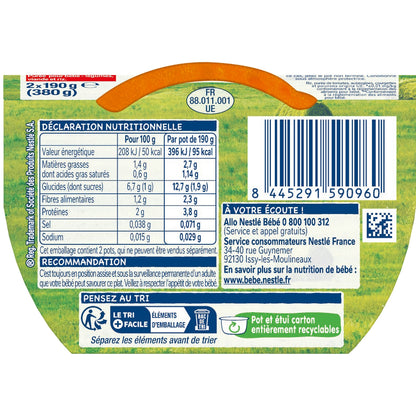 NESTLE Baby Dish Sun Vegetables Turkey Rice