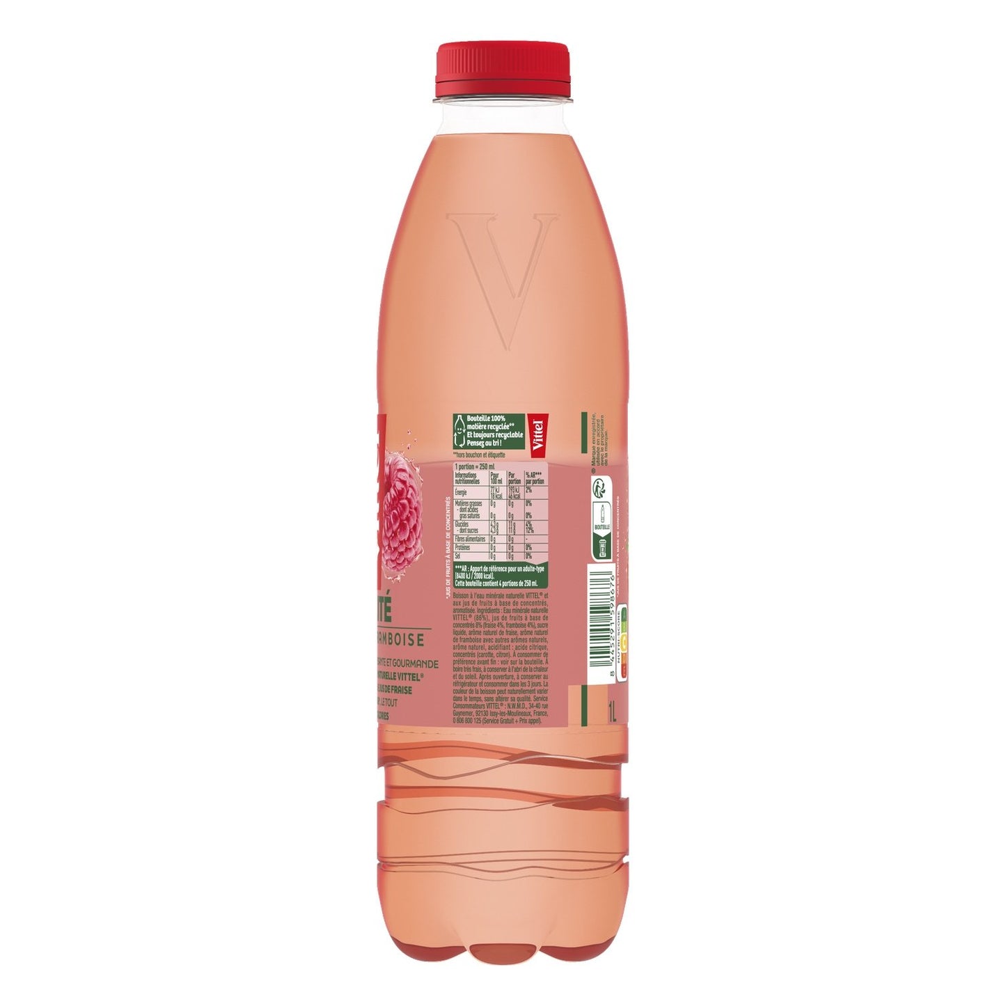 Eau Plate Aromatisée Fraise Framboise VITTEL