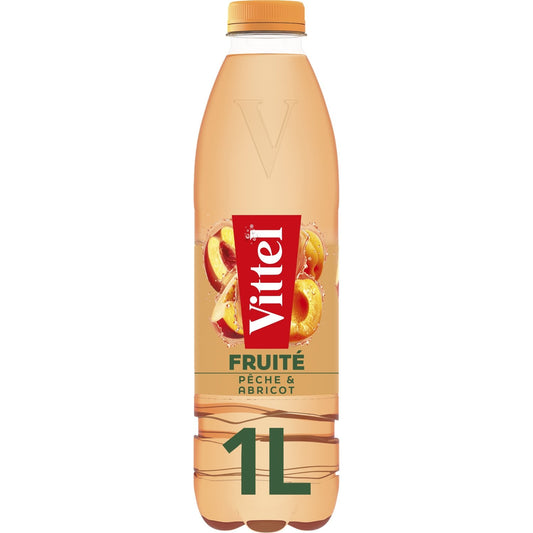 Eau Plate Aromatisée Pêche Abricot VITTEL