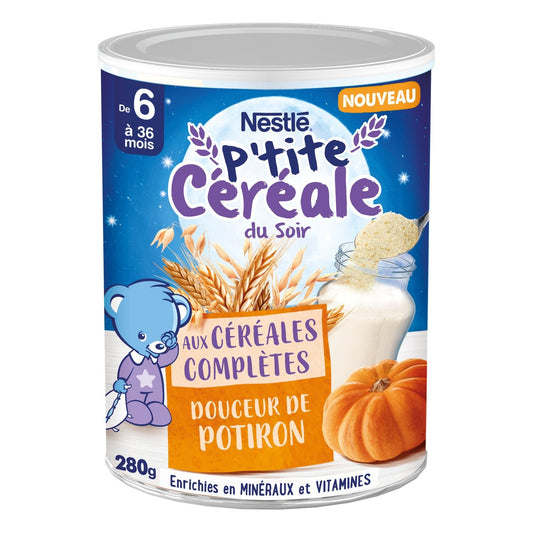Poudre Douceur de Potiron NESTLE le pot de 240g
