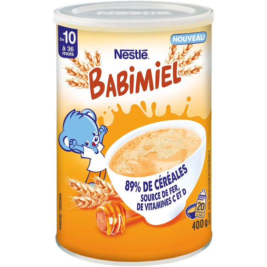 Céréales Bébé Babimiel NESTLE la boite de 400g