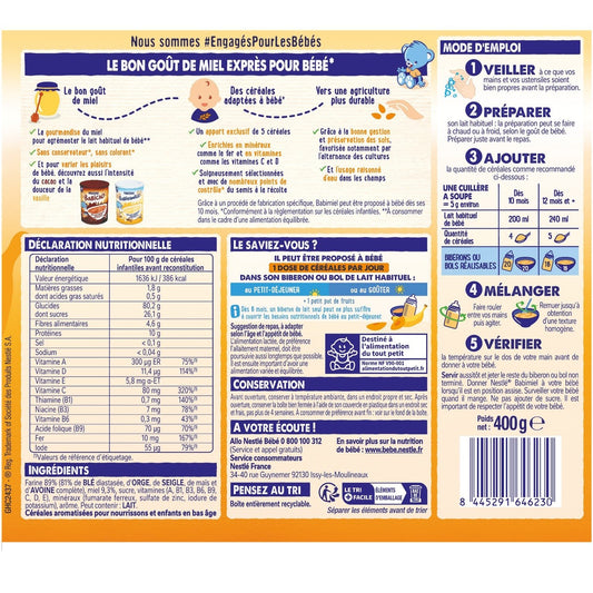 Céréales Bébé Babimiel NESTLE