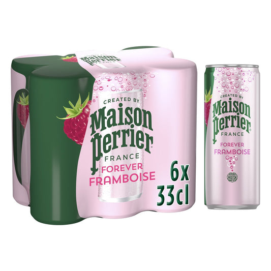 MAISON PERRIER Raspberry Flavored Sparkling Water