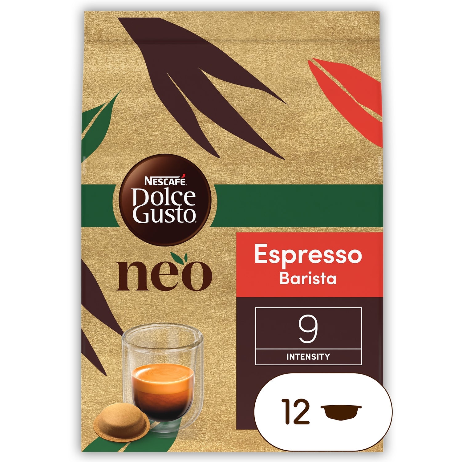 Café Capsules Expresso Barista Intensité 9 Compatible Dolce Gusto Neo NESCAFE DOLCE GUSTO NEO 