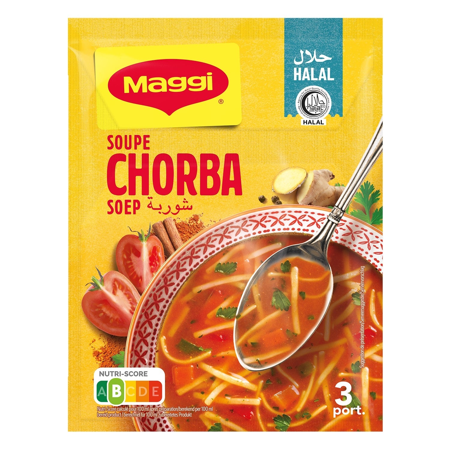 Soupe Déshydratée Chorba Halal MAGGI 