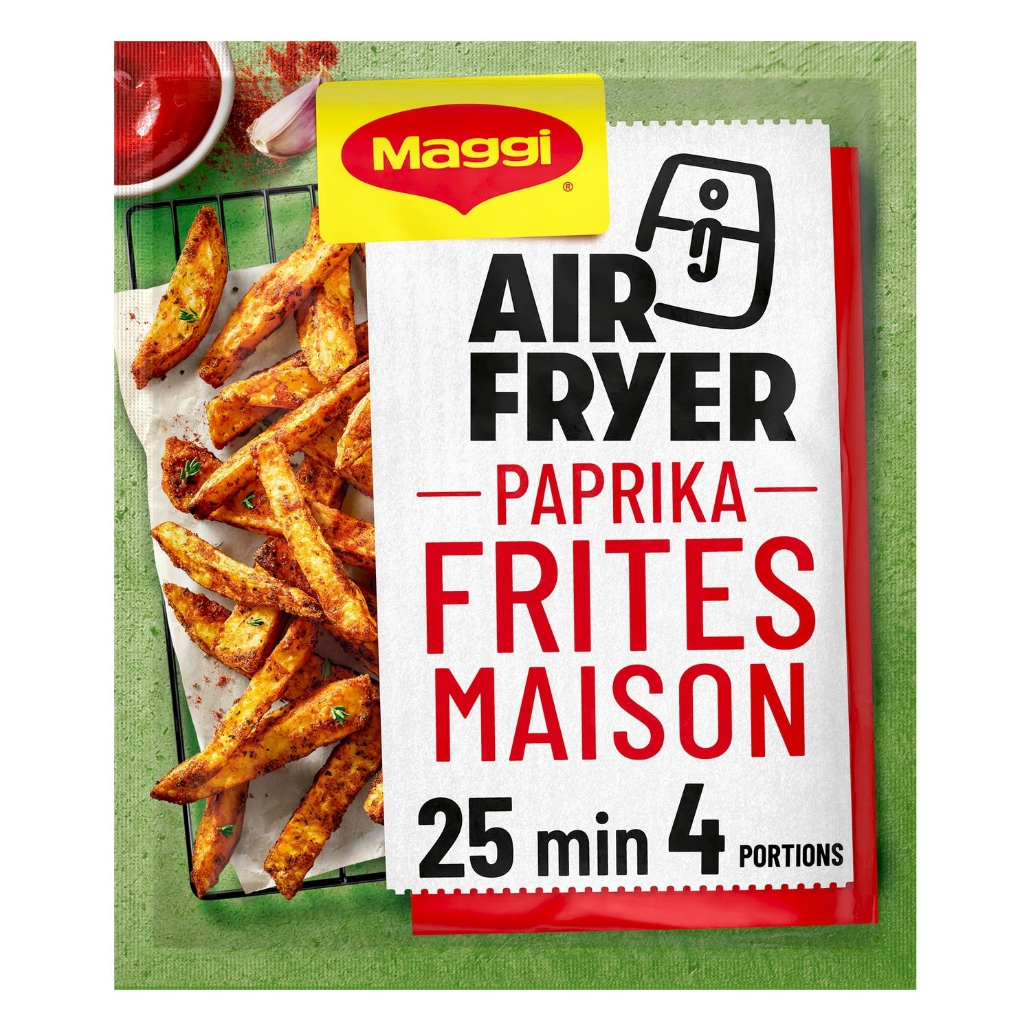 Préparation Frites Maison Parika Air Fryer MAGGI 