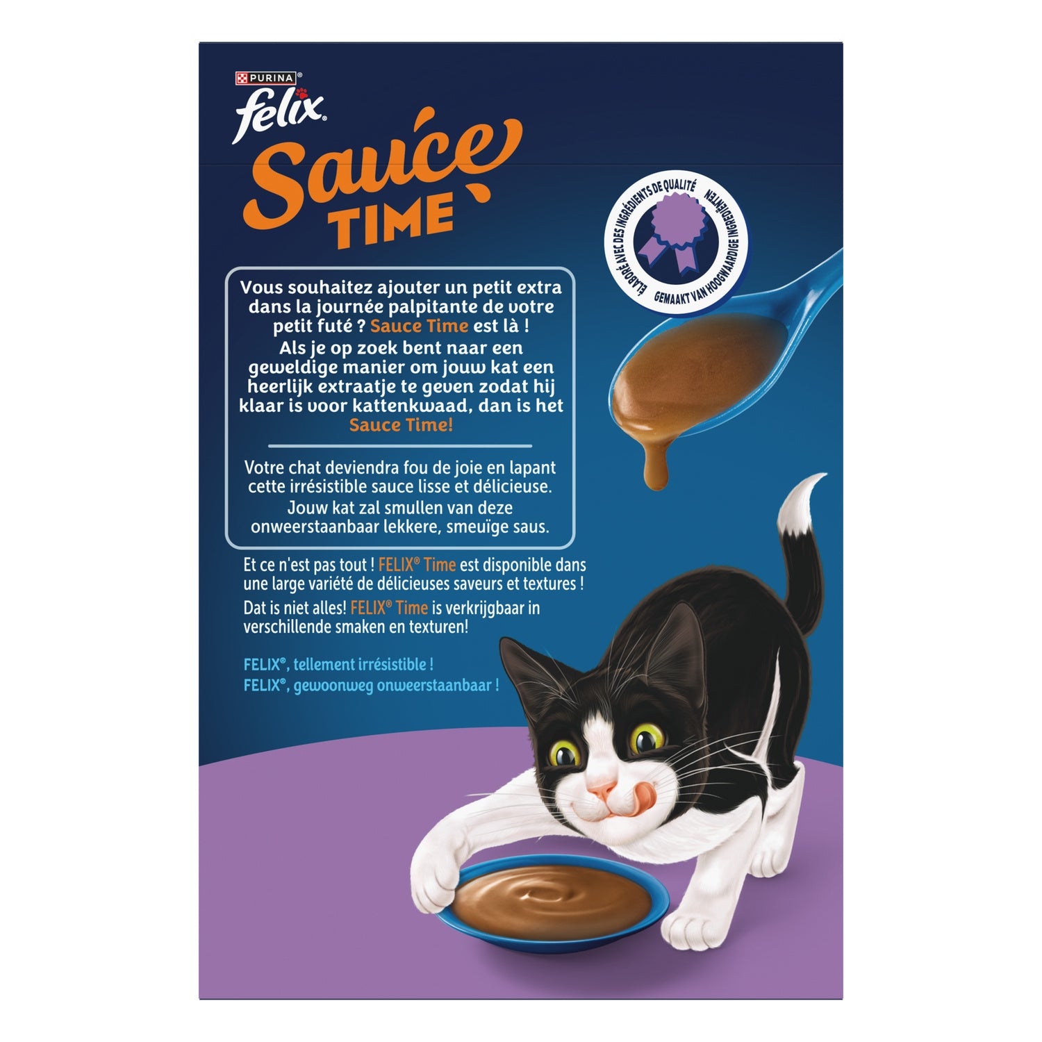 Pâtée pour Chat Adulte en Sauce Poulet Saumon FELIX 