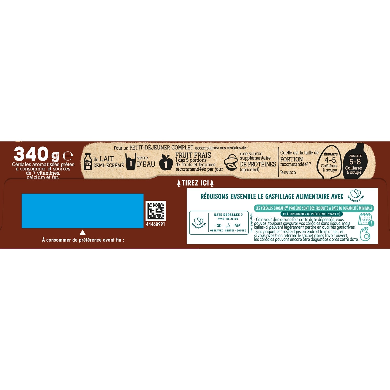 Céréales Chocapic Protéin NESTLE 