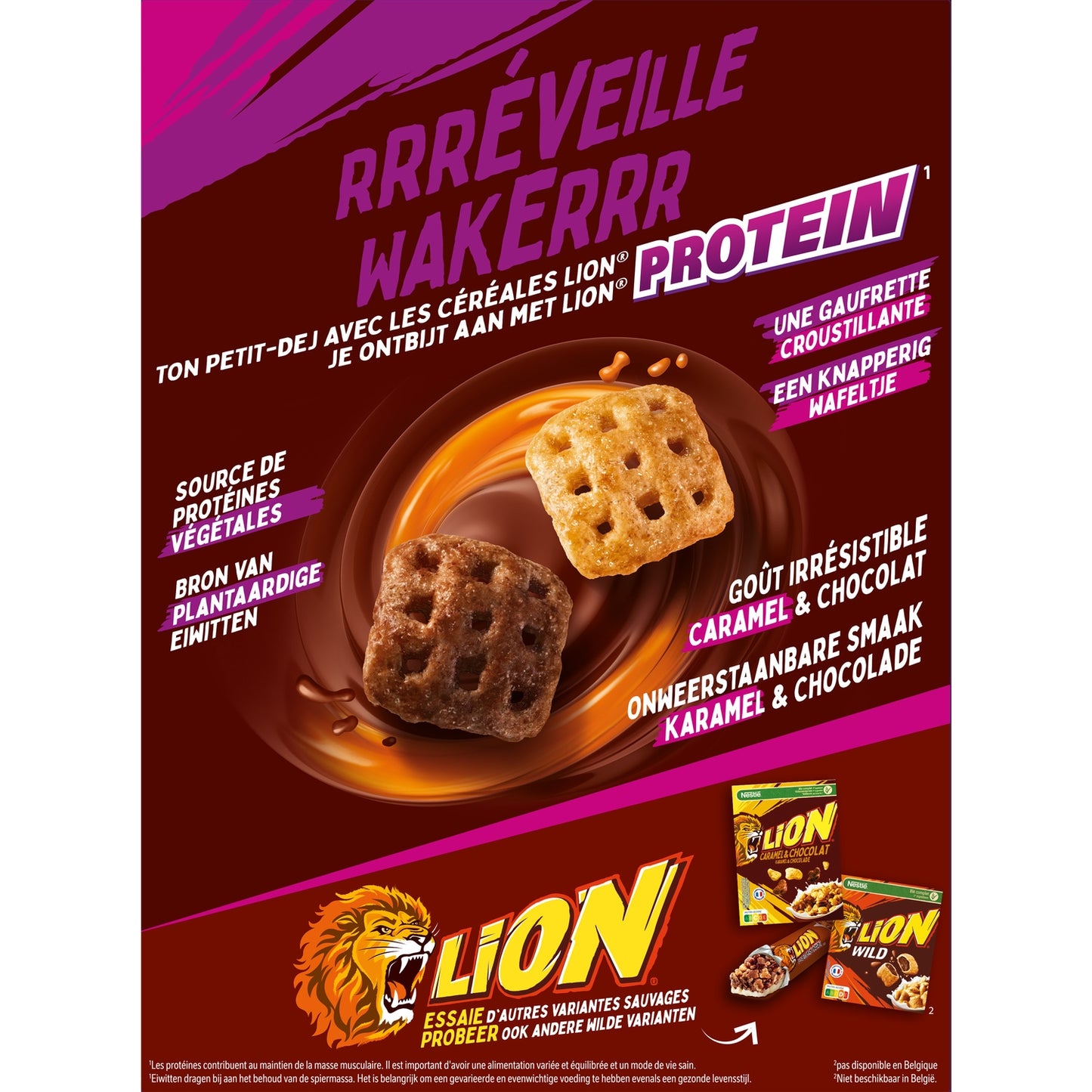 Céréales Lion Protein NESTLE 