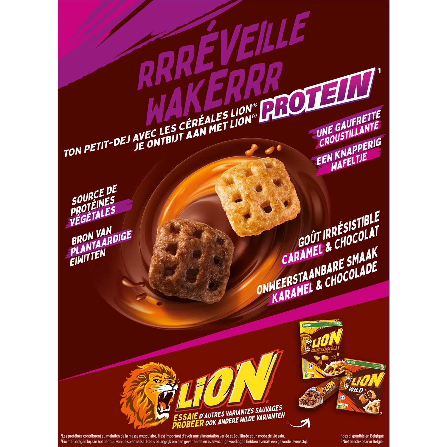 Céréales Lion Protein NESTLE 