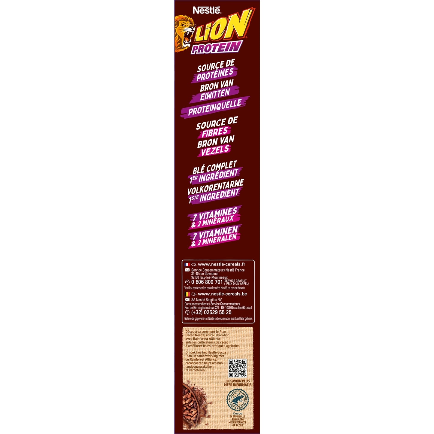 Céréales Lion Protein NESTLE 