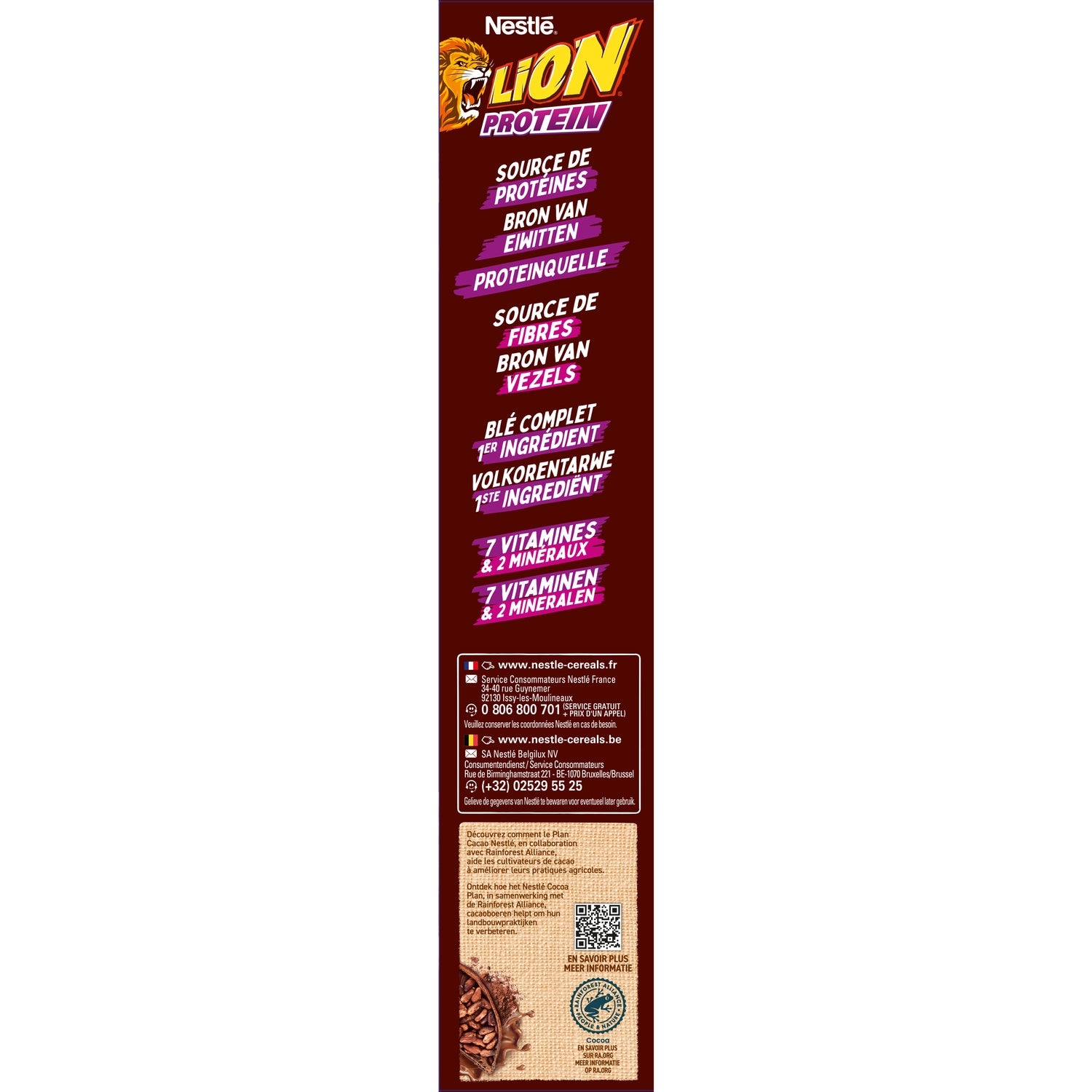 Céréales Lion Protein NESTLE 