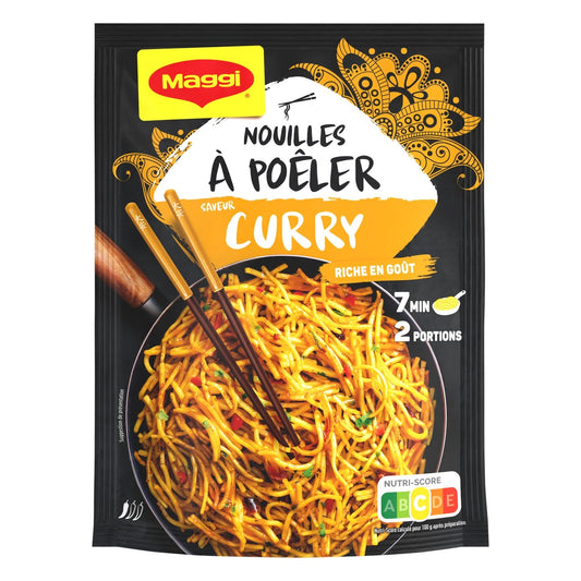 Nouilles à Poêler Saveur Curry MAGGI la boite de 118g