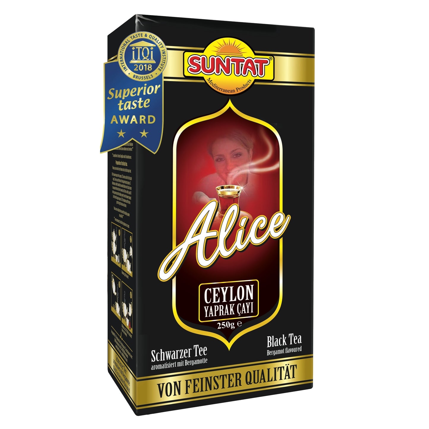 Thé Ceylon Yaprak Cayi Black Tea SUNTAT 