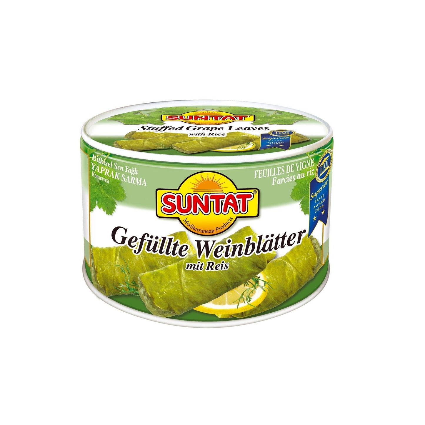 Feuilles de Vigne Farcies SUNTAT la boite de 400g