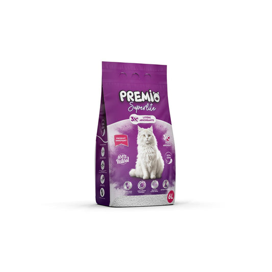 Litière pour Chats PREMIO Le sachet de 6L