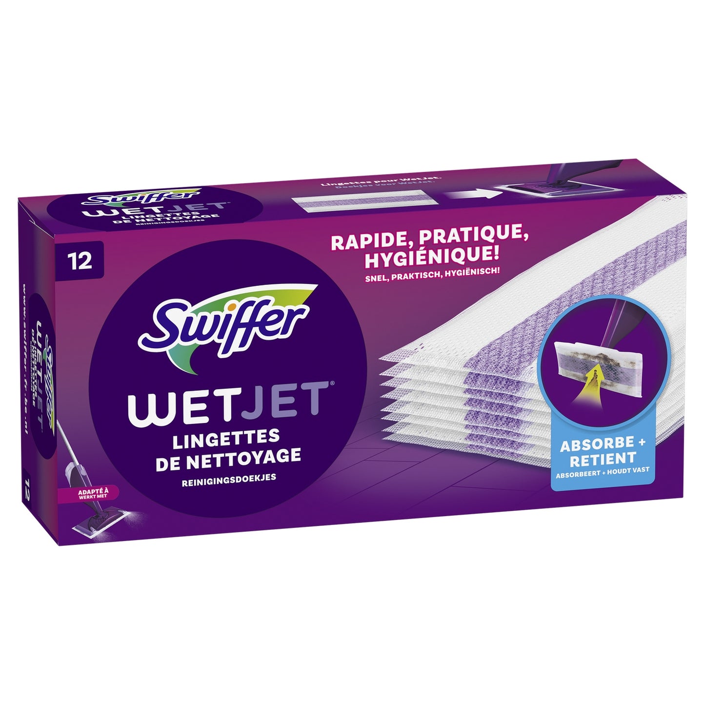 Lingettes Multi-Surfaces Wet Jet SWIFFER