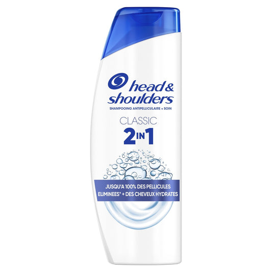 Shampoing Antipelliculaire 2en1 Classic Head & SHOULDERS le flacon de 300mL