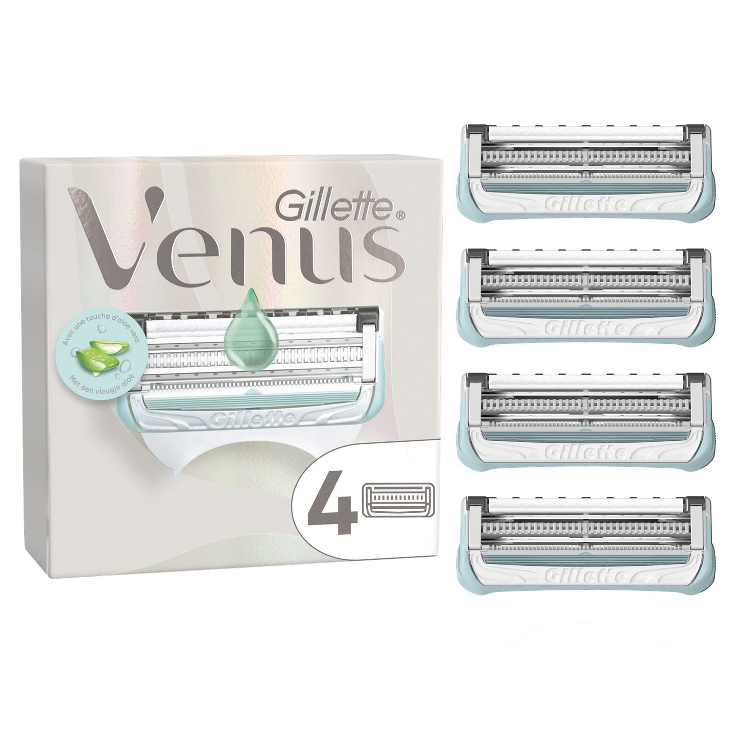 Lames de Rasoir pour Femme Satin Care Aloe Vera GILLETTE