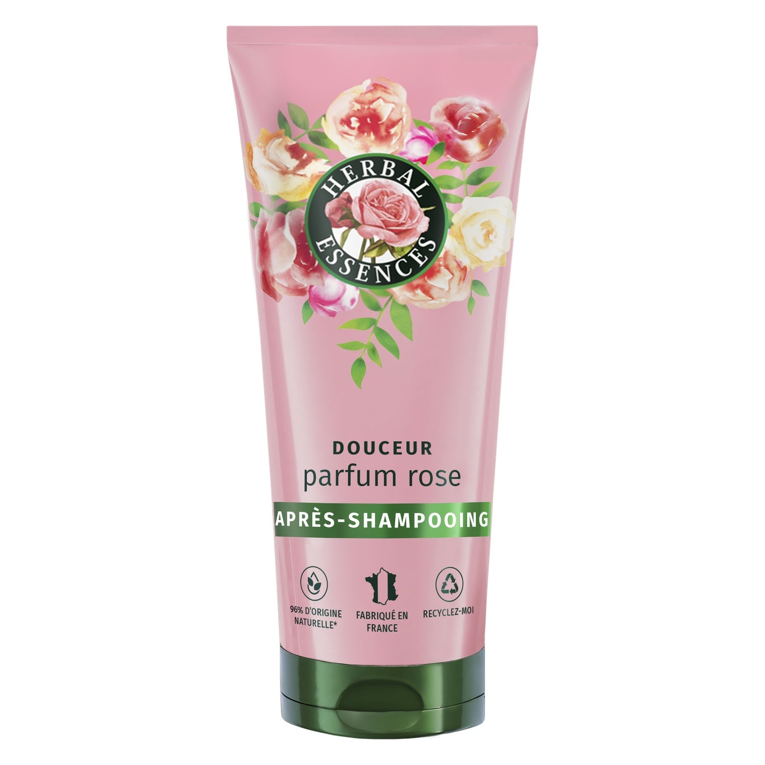 Après-Shampoing Démêlant pour Cheveux secs Parfum de rose HERBAL ESSENCES 