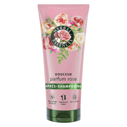 Après-Shampoing Démêlant pour Cheveux secs Parfum de rose HERBAL ESSENCES 