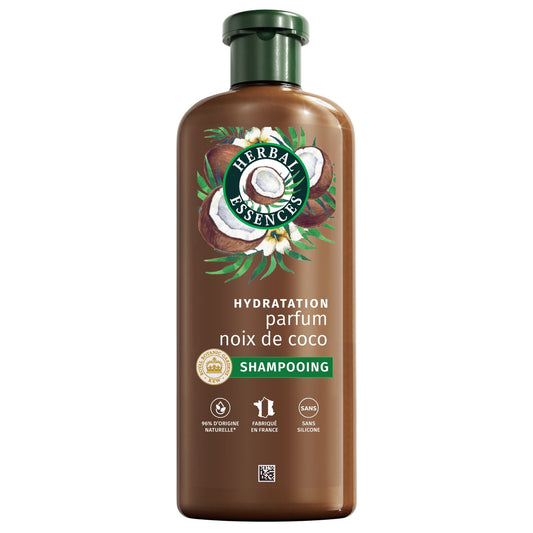 Shampoing Hydratant Parfum Noix de Coco HERBAL ESSENCES le flacon de 250mL