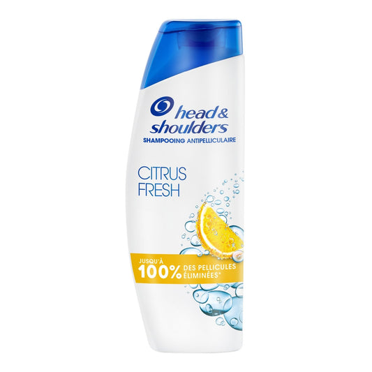 Shampoing Antipelliculaire Citron Frais Head & SHOULDERS le flacon de 330mL