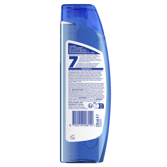 Shampoing Homme Antipelliculaire 7 en 1 Anti-Démangeaisons Head & SHOULDERS
