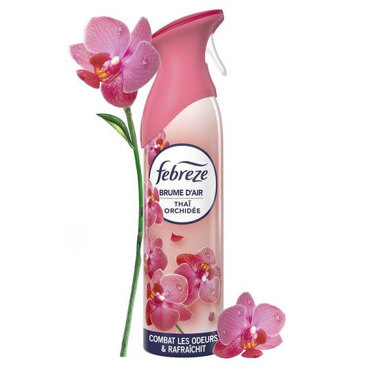 Désodorisant Spray Thai Orchidée Brume d'Air FEBREZE le flacon de 185mL