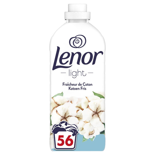 Adoucissant Light Fraîcheur de Coton LENOR le bidon de 1.176L