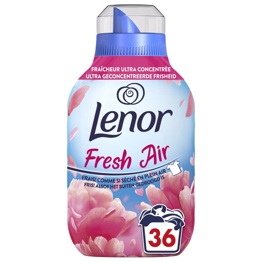 Adoucissant Concentré Fresh Air Jardins en Fleurs LENOR le flacon de 504mL