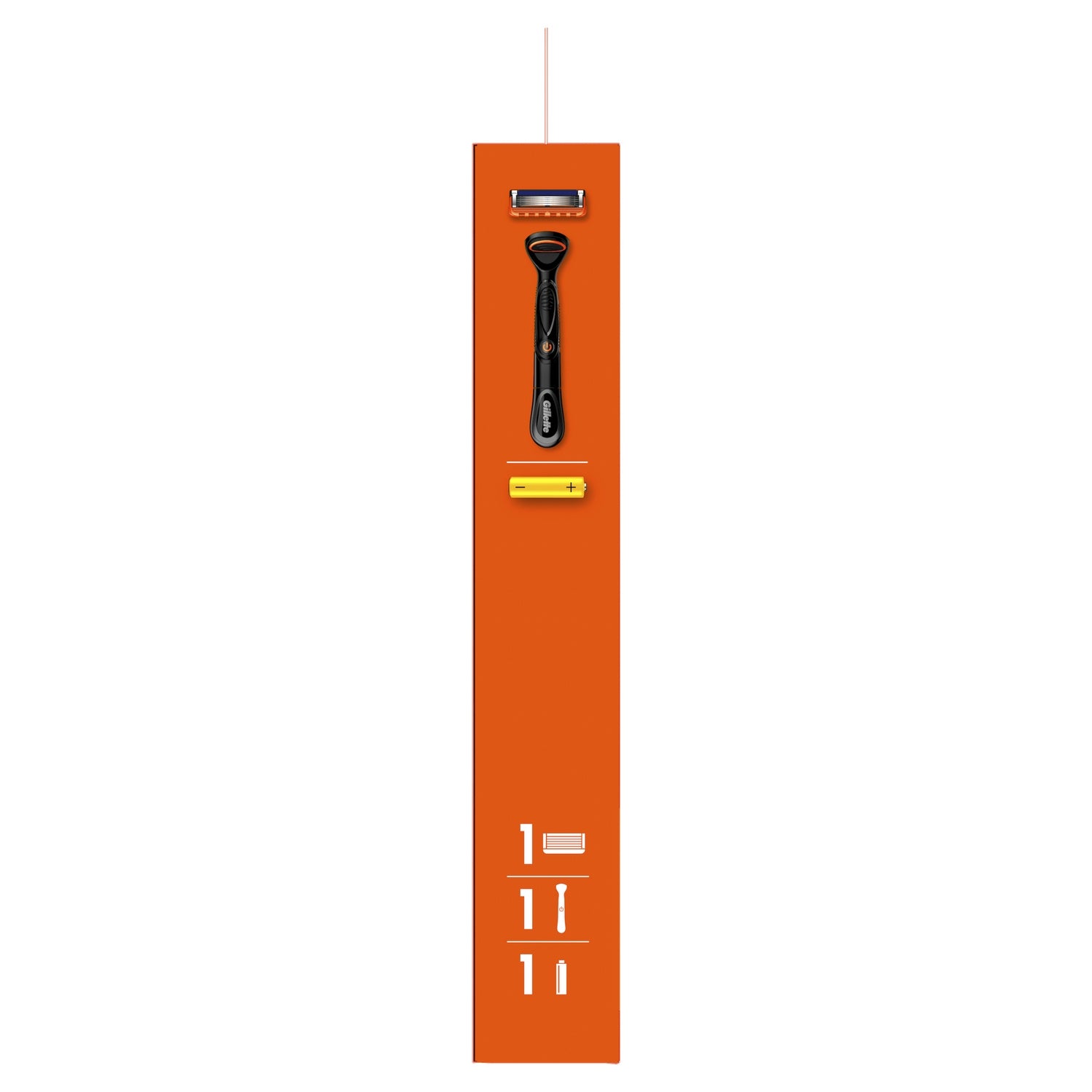 Rasoir Fusion Power GILLETTE 