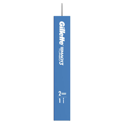 Gillette Mach 3 Turbo Men's Razor with 3 Blades