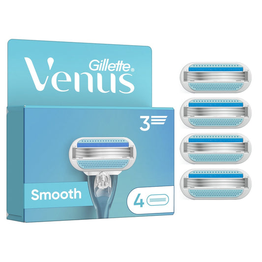 Rasoir pour Femme Smooth GILLETTE le paquet de 4 recharges de rasoir
