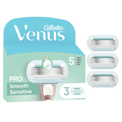 Gillette Pro Smooth Sensitive Comfort Glide Damen-Rasierklingen