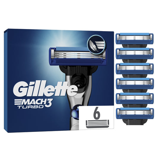 Lames de rasoir Pour Homme Mach 3 Turbo GILLETTE 