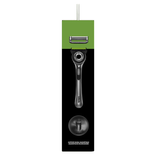 Gillette Men's Razor Exfoliating Bar and Magnetic Wall Mount