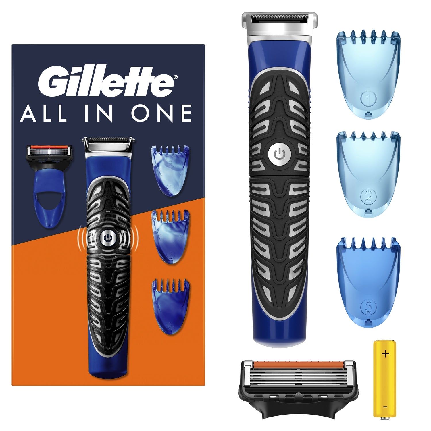 Coffret Rasoir Tondeuse et Accessoires Multi-usages GILLETTE 