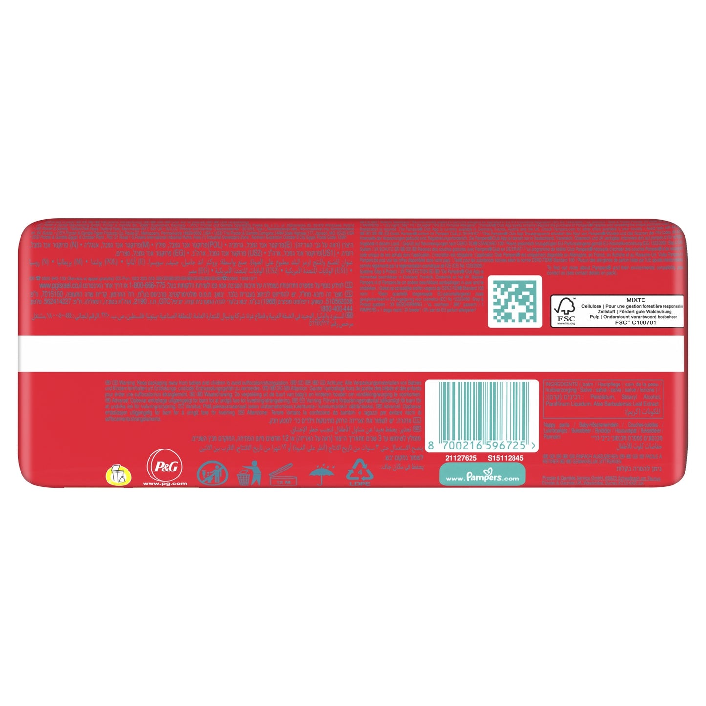 Couches Culottes Bébés Baby-Dry Pants T7 15+kg PAMPERS